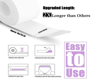 Collar Protector Disposable Shirt Tape (Buy 1 Get 1 FREE π)
